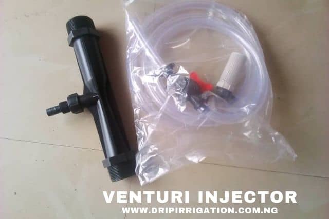venturi injector for drip irrigation